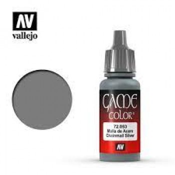 Vallejo Game Color 17ml Chainmetal Silver 72053